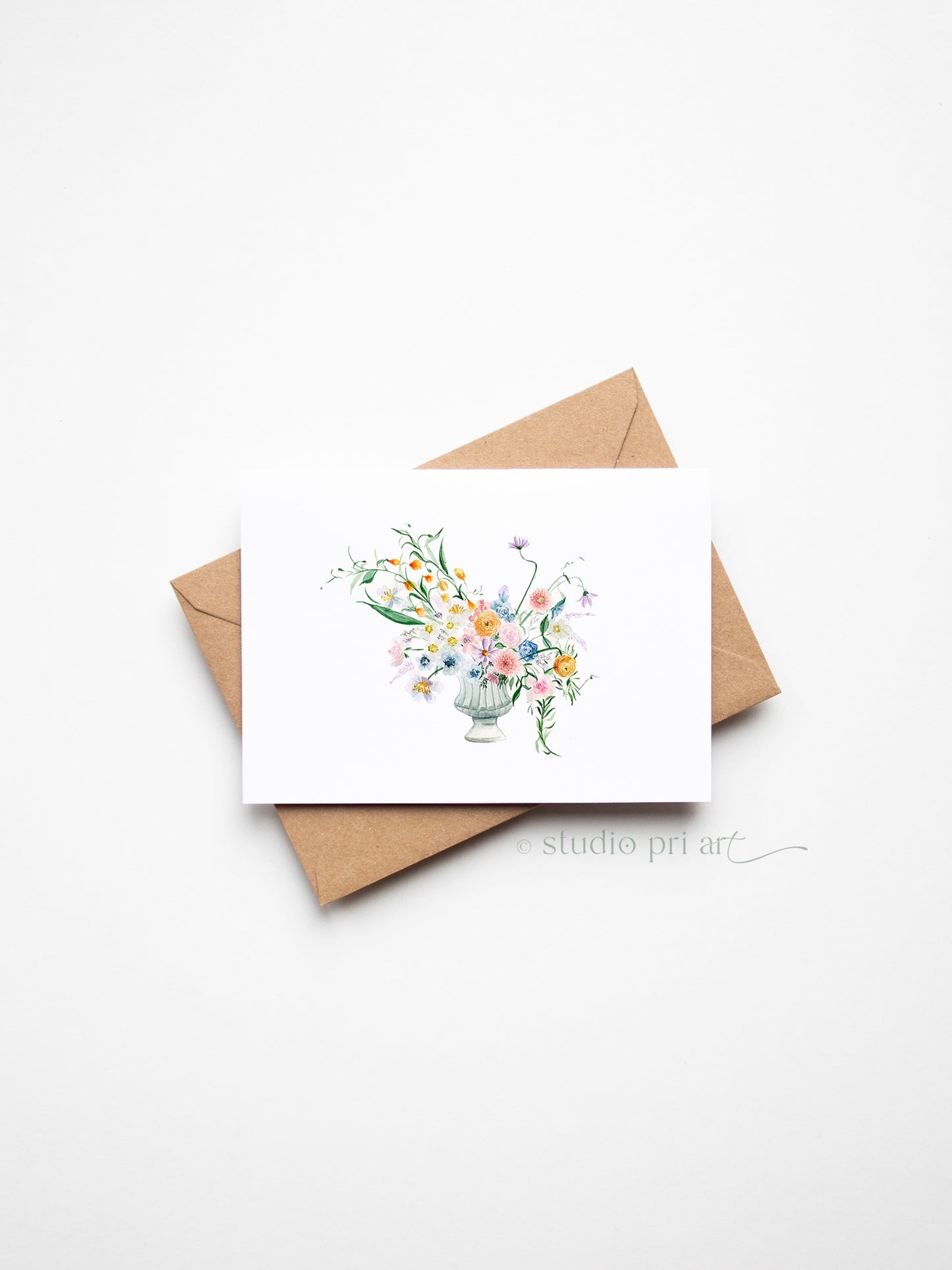 Celebration Urn Greeting Card