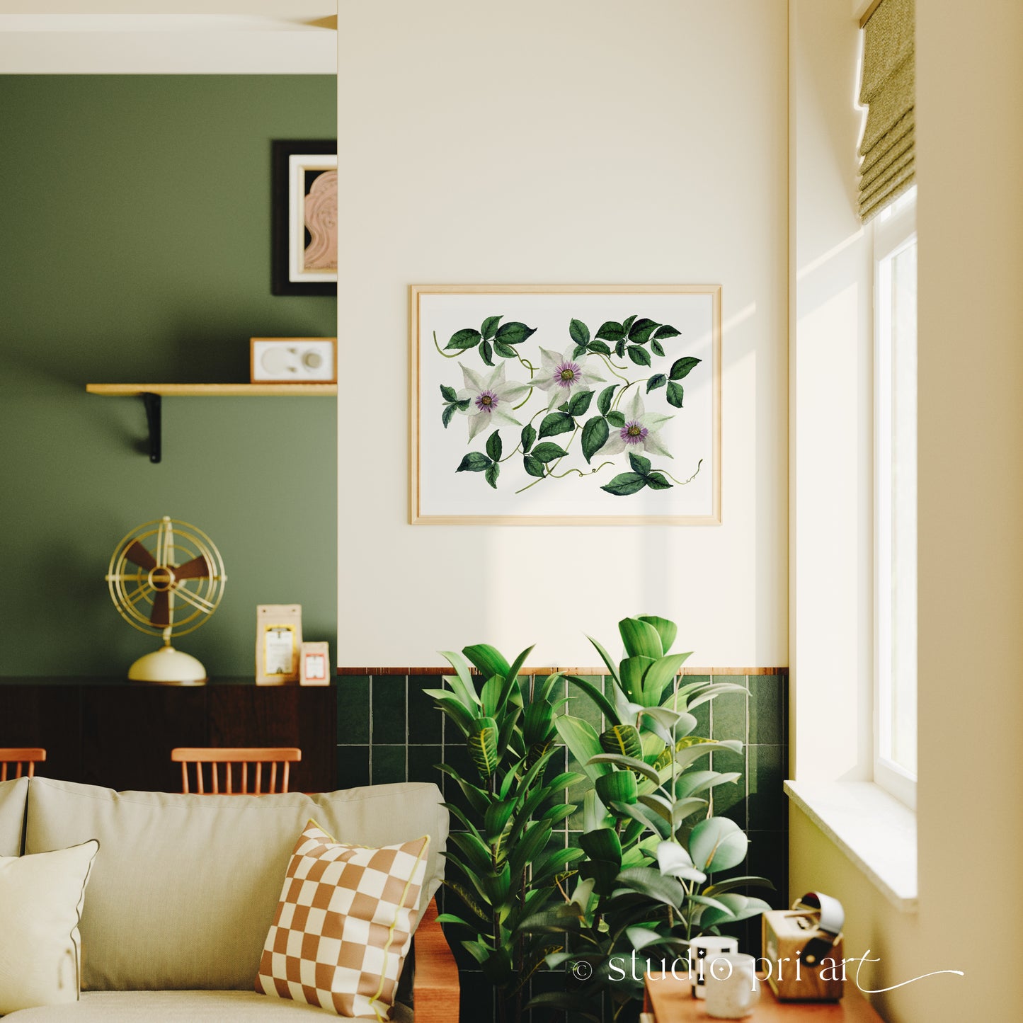 Clematis Fine Art Print