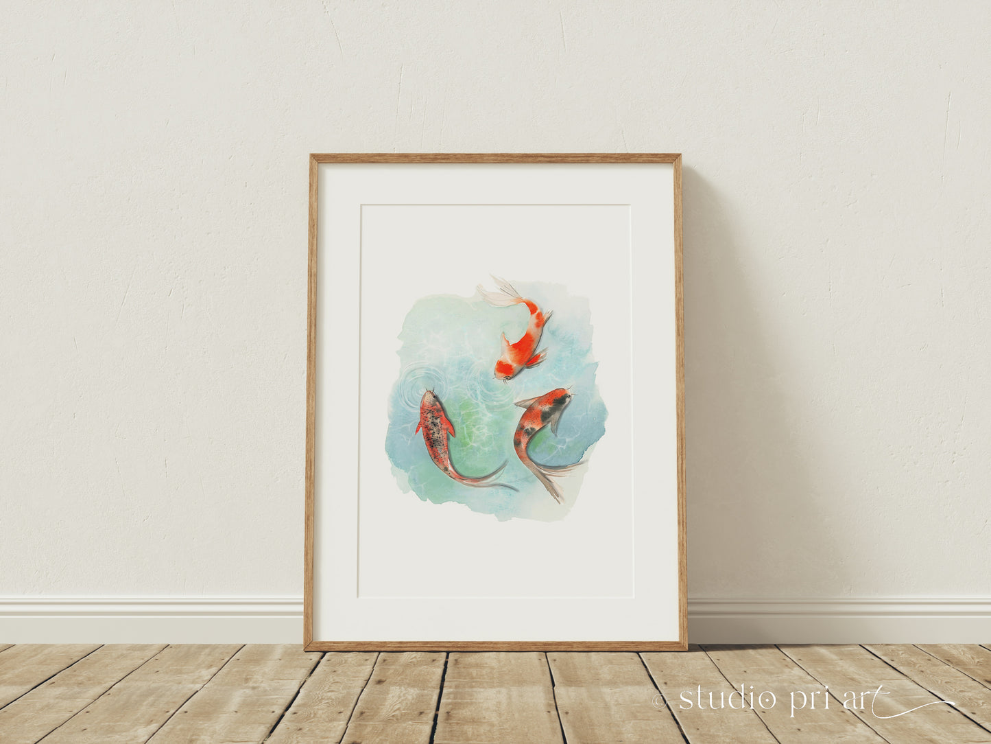 'Grace' Koi Fine Art Print