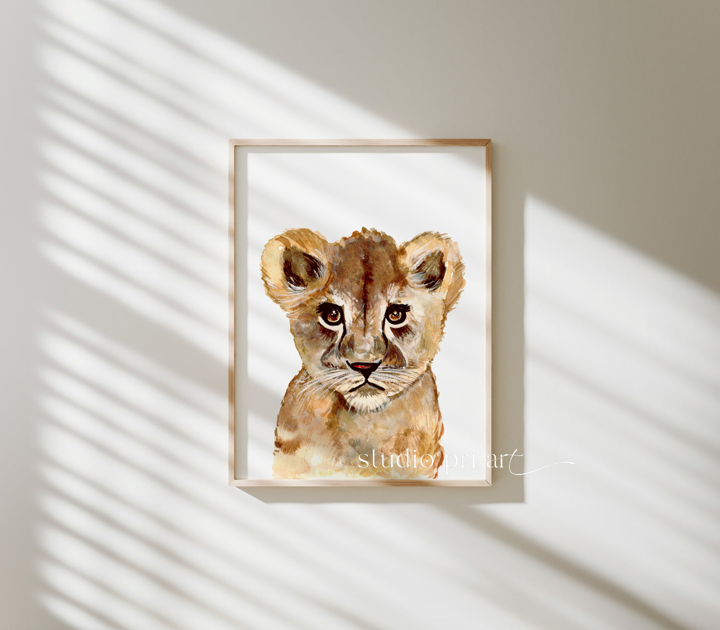 "Simba" the Lion Cub - Limited Edition Fine Art Print