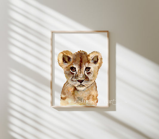 Simba | Lion Cub | Limited Edition Fine Art Print