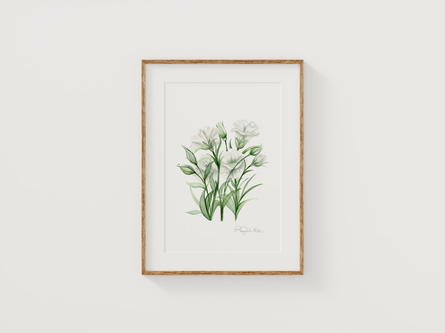 Lisianthus | Original Painting