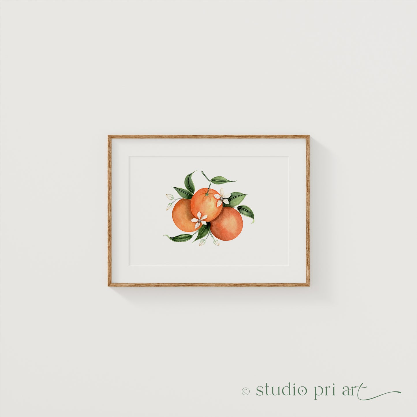Orange Blossom Fine Art Print