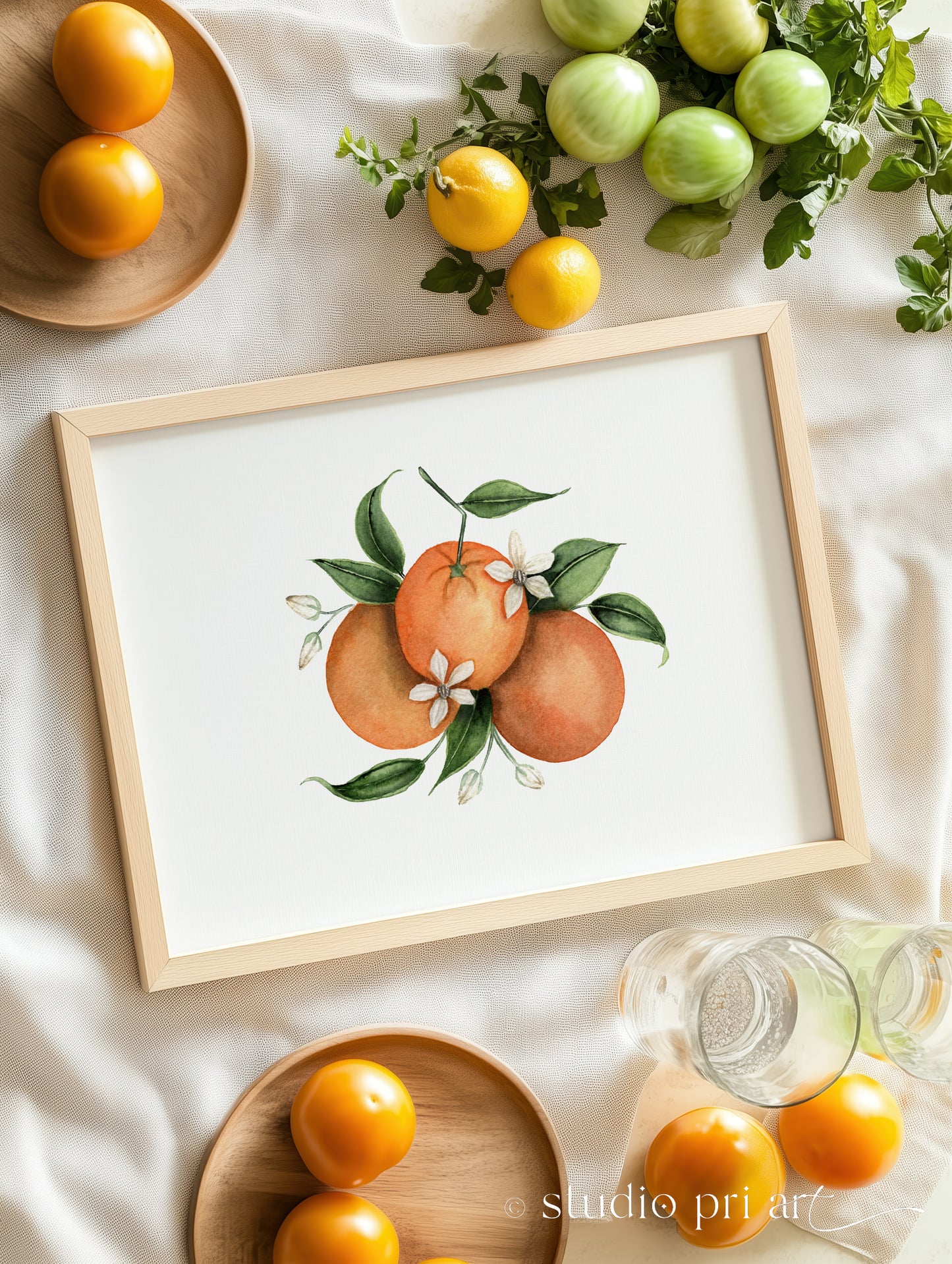 Orange Blossom Fine Art Print