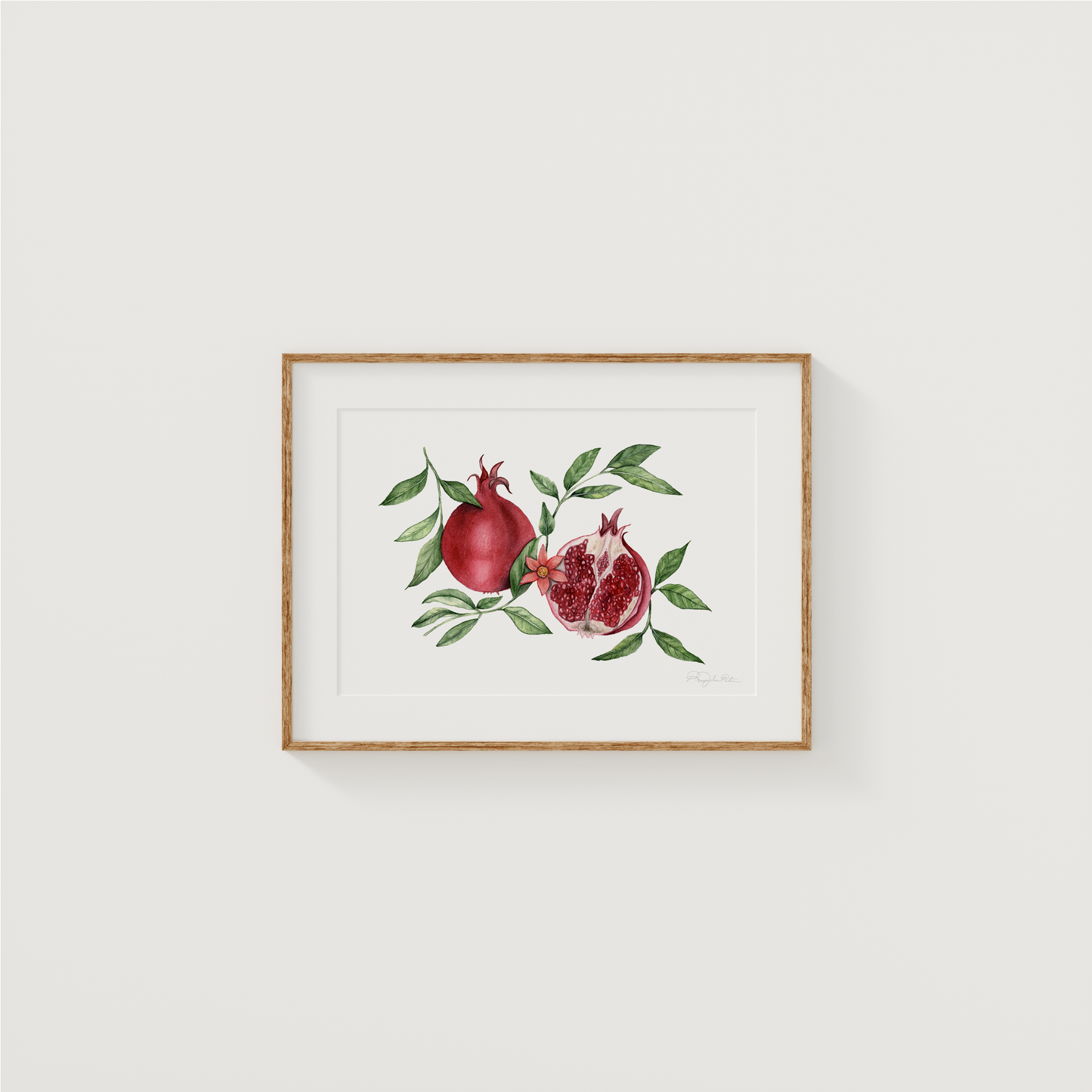 Punica Granatum | Pomegranate Fine Art Print