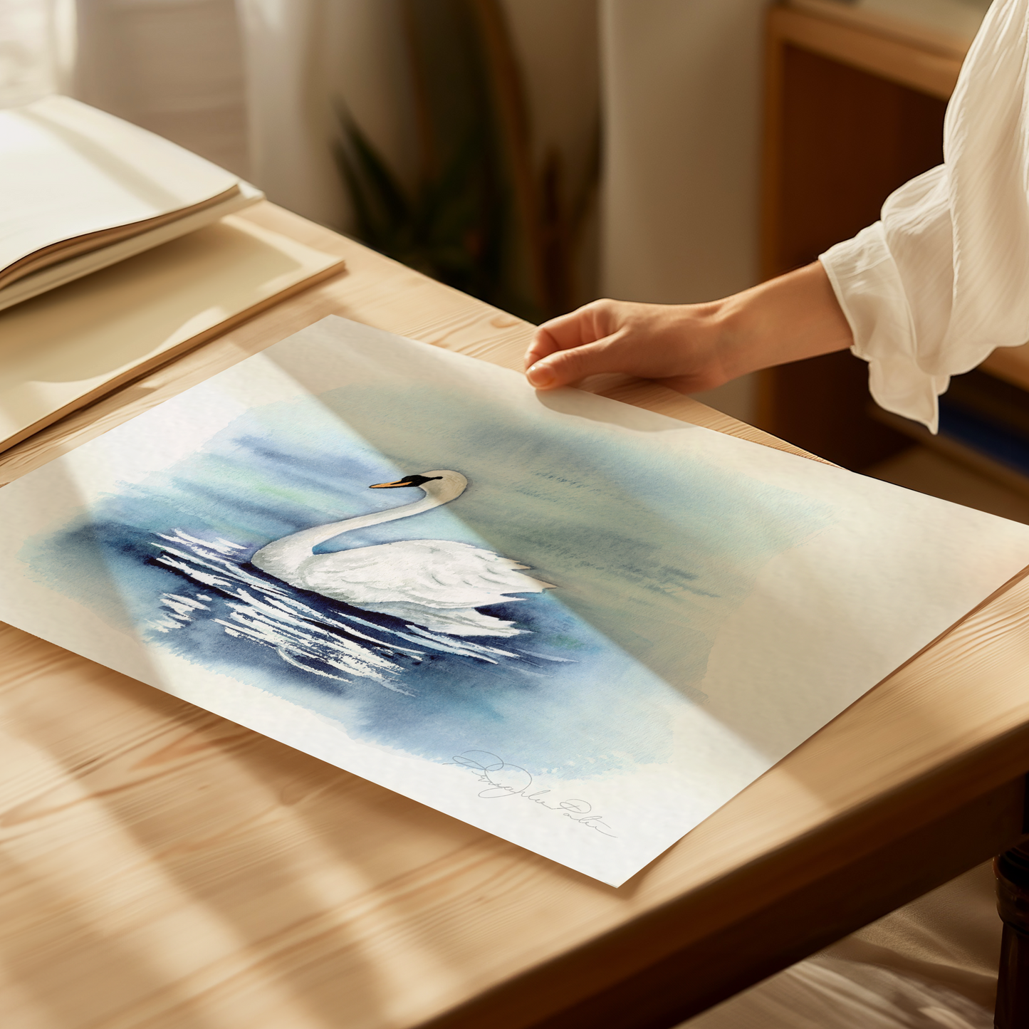 Leda | Swan Fine Art Print