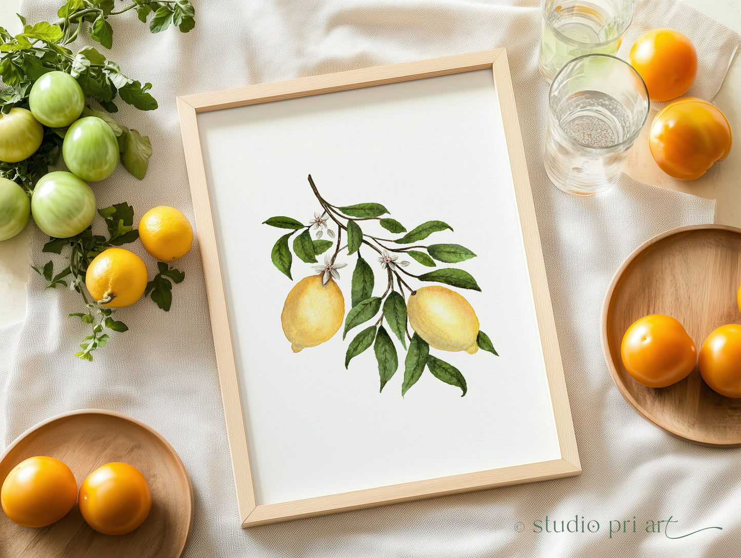 Limona | Lemon Blossom Fine Art Print