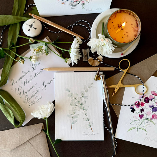 Eucalyptus Greetings Card