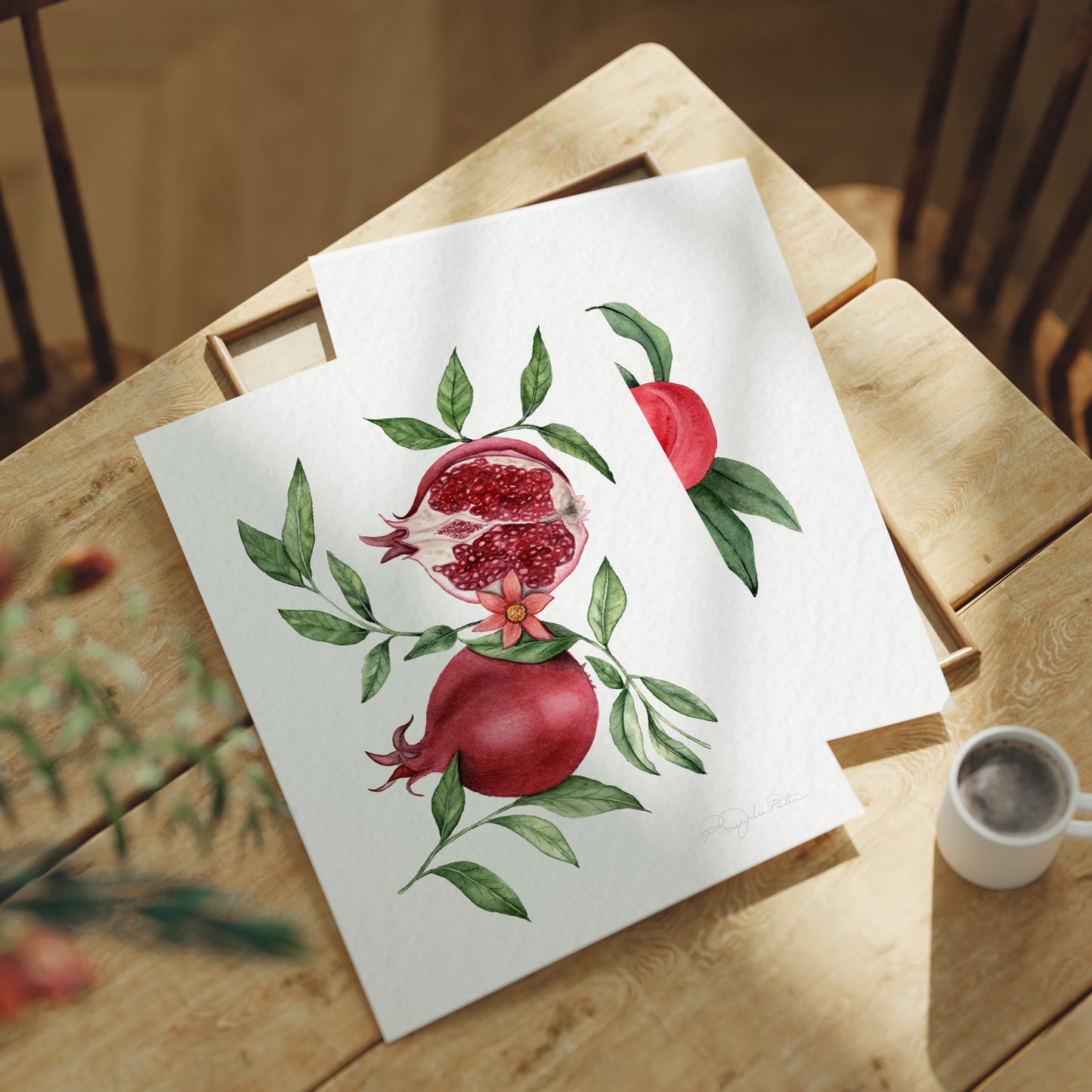 Punica Granatum | Pomegranate Fine Art Print