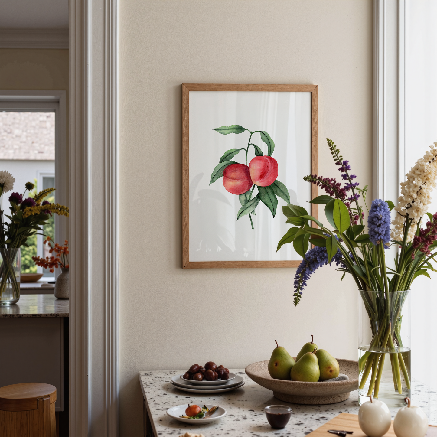 Persica | Vintage Peaches Fine Art Print