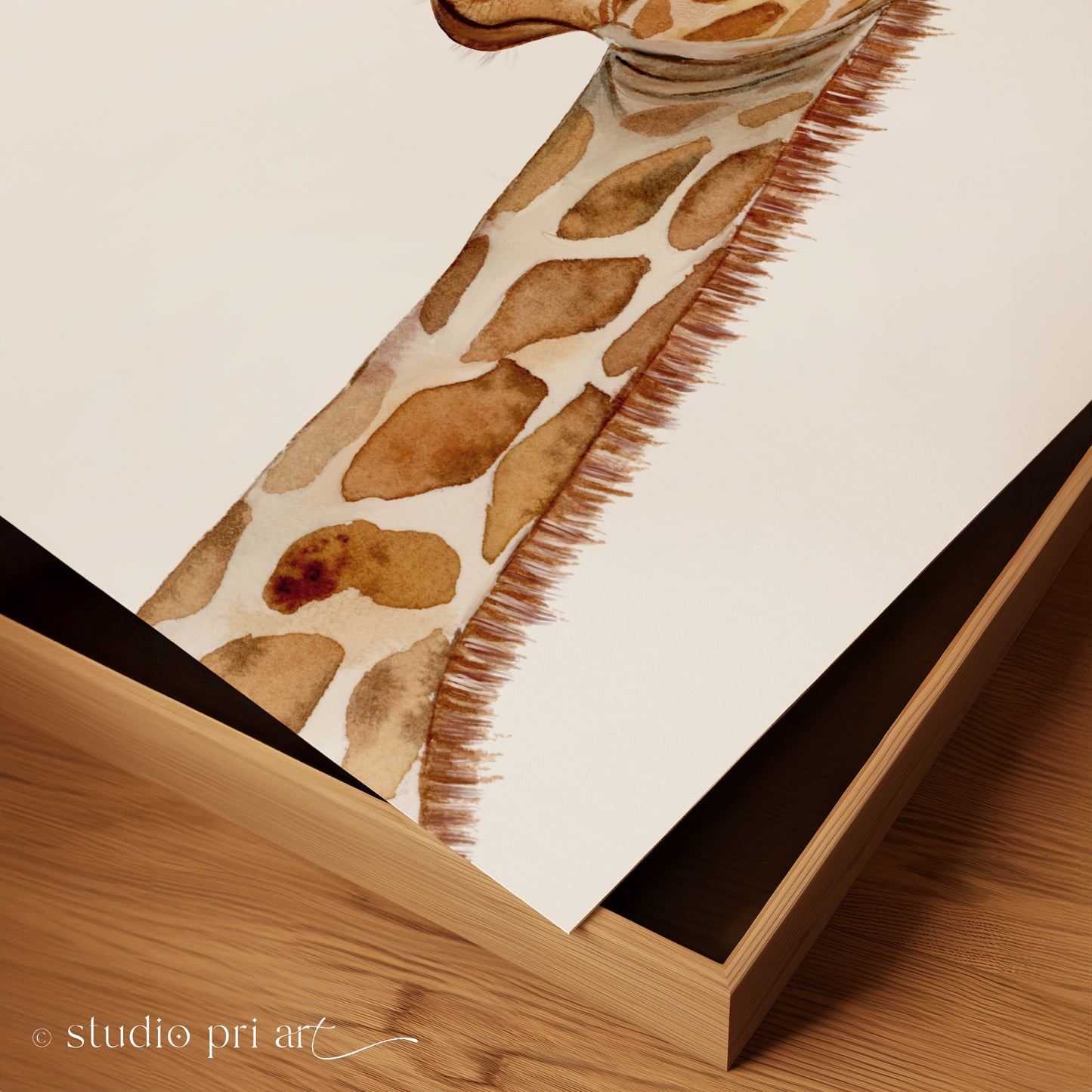 Rafiki | Giraffe | Limited Edition Fine Art Print