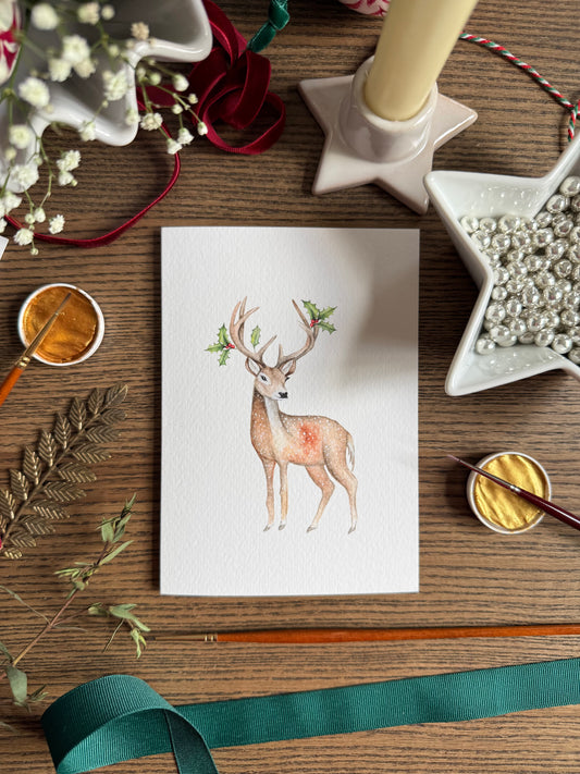 Deer Card
