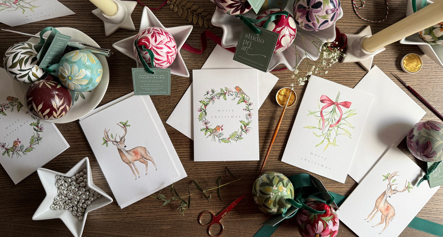 Mistletoe Card