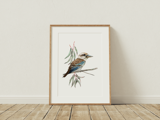Kleo | Laughing Kookaburra Fine Art Print