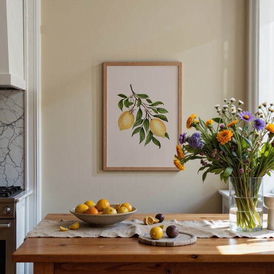 Limona | Lemon Blossom Fine Art Print