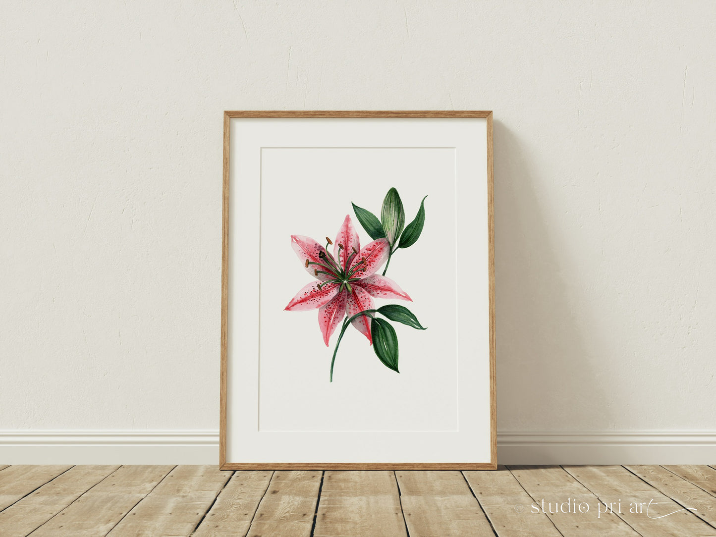 Lilia | Stargazer Lily Fine Art Print